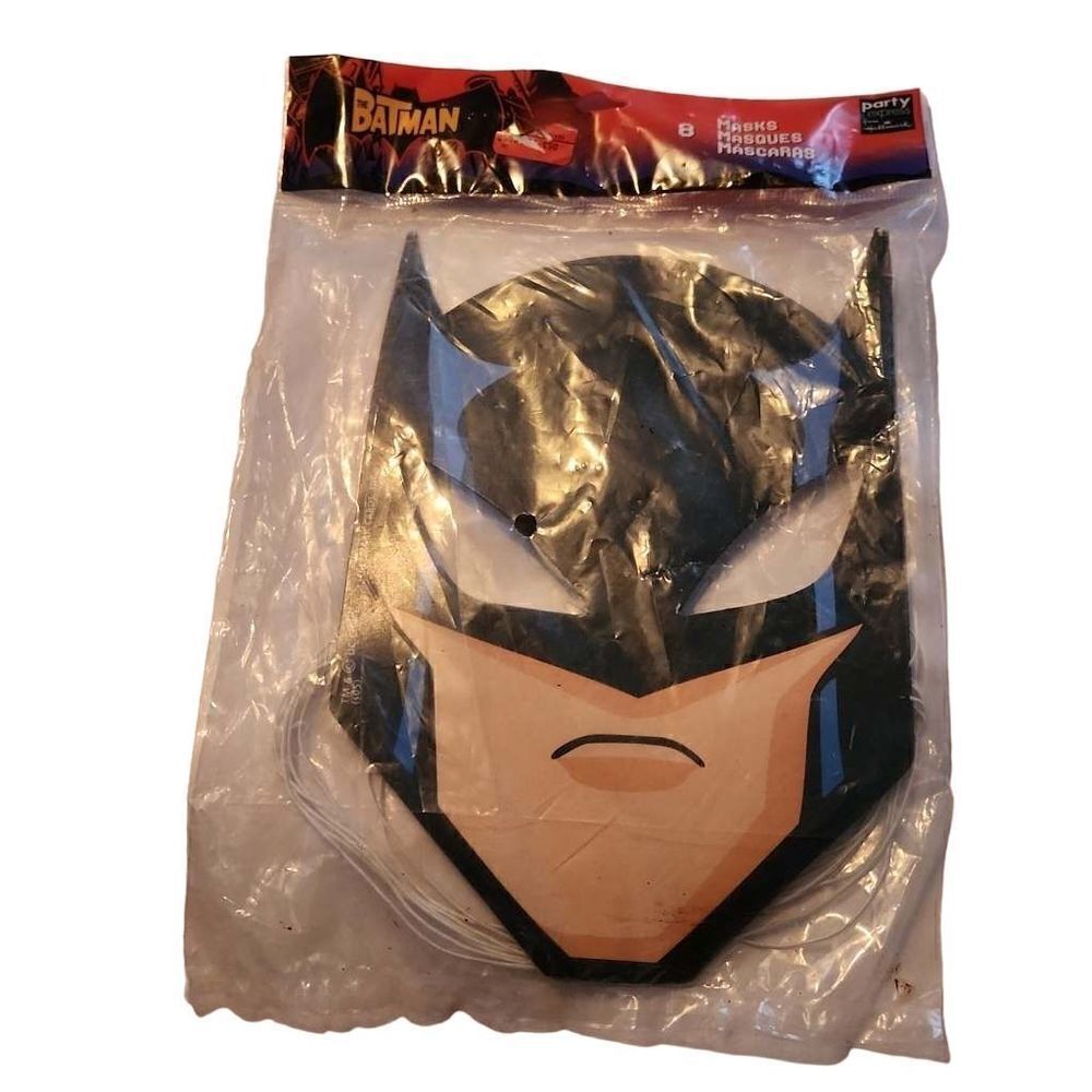 NEW 8 pack of Batman Party Masks